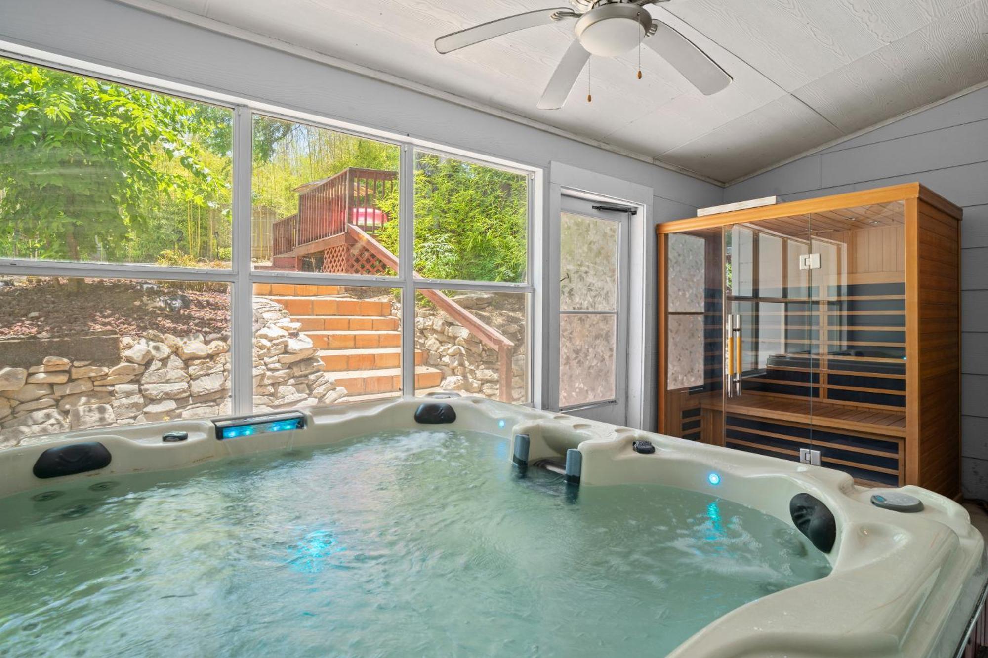 サンアントニオ Bamboo Oasis-Relaxing Hot Tub-Family Timeヴィラ エクステリア 写真